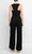 Marina 264056 - Sleeveless Split Hem Jumpsuit Formal Pantsuits