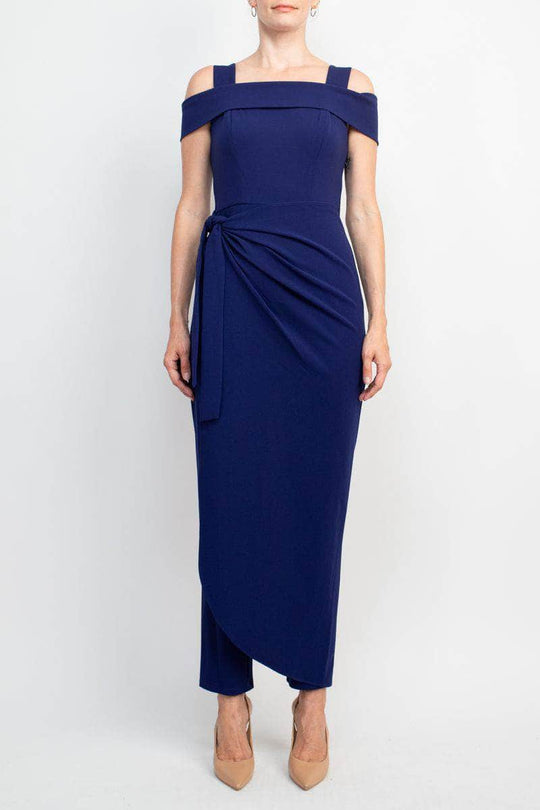 Marina 264267 - Tie Side Sarong Jumpsuit