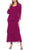 Marina 267575 - Tiered Sheath Formal Dress Special Occasion Dress 4 / Fuschia