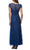 Marina 267853 - Cap Sleeve Embellished Evening Gown Special Occasion Dress