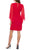 Marina 268239 - Long Sleeve Chiffon Formal Dress Special Occasion Dress