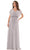 Marsoni by Colors - Embellished Chiffon Formal Dress MV1156 Formal Gowns 6 / Grey