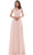 Marsoni by Colors - M251 V Neck Off Shoulder A-Line Gown Mother of the Bride Dresses