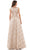 Marsoni by Colors MV1213 - Beaded Bateau Neck Evening Dress Evening Dresses