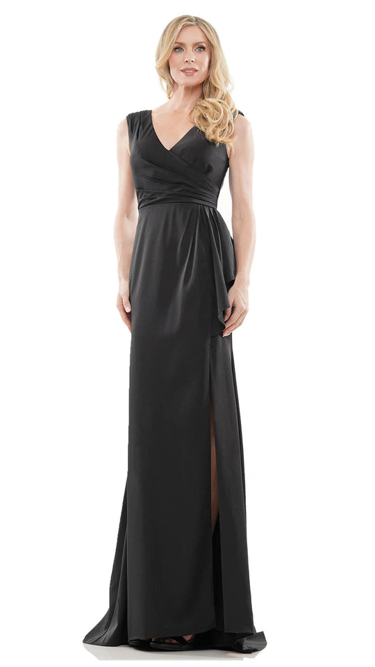 Marsoni by Colors MV1227 - Ruffle Accent Evening Dress