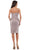 Marsoni by Colors MV1232 - Ruffled One Shoulder Formal Dress Cocktail Dresses
