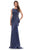 Marsoni by Colors MV1233 - Scoop Ruffled Cascade Formal Gown Formal Gowns