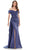 Marsoni by Colors MV1235 - Off Shoulder Ruched Formal Gown Formal Gowns