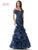 Marsoni by Colors MV1241 - Ruched Detailed Off -Shoulder Mermaid Dress Special Occasion Dress