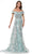 Marsoni by Colors MV1242 - Off-Shoulder Embroidered Evening Dress Evening Dresses