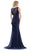 Marsoni by Colors MV1250 - Beaded Illusion Back Evening Gown Evening Dresses