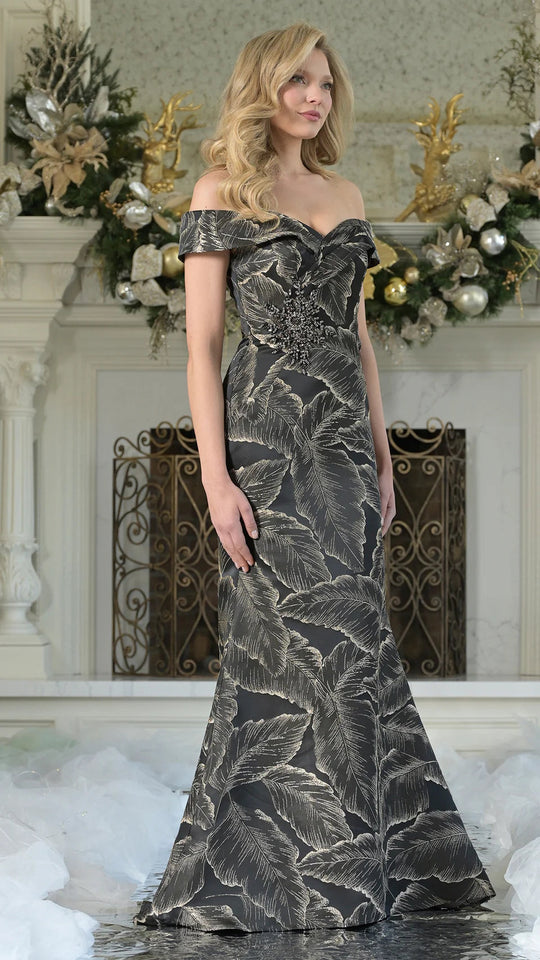 Marsoni by Colors MV1266 - Bejeweled Mermaid Evening Dress