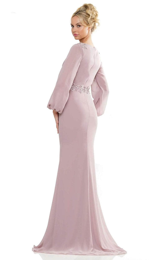 Marsoni by Colors MV1273 - Bishop Sleeve Evening Dress