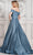 Marsoni by Colors MV1288 - Off Shoulder Satin Evening Dress Special Occasion Dress