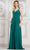 Marsoni by Colors MV1316 - Ruched Sweetheart Evening Dress Special Occasion Dress 6 / Deep Green