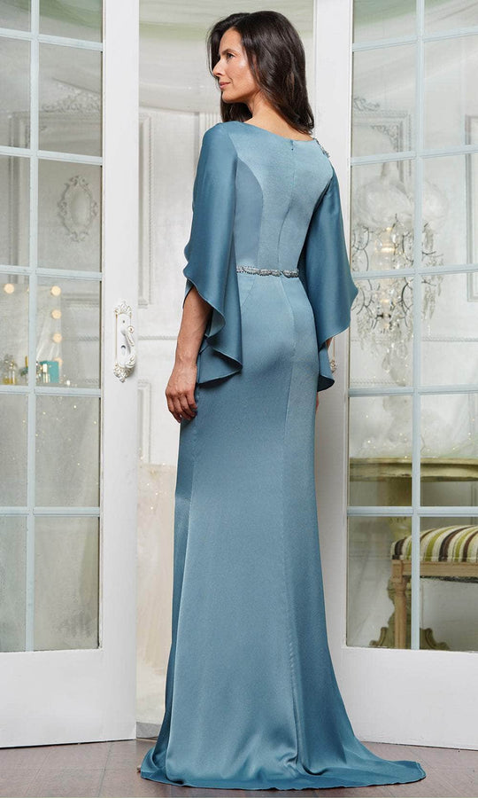 Marsoni by Colors MV1348 - Crystal and Beaded Embellished Evening Gown