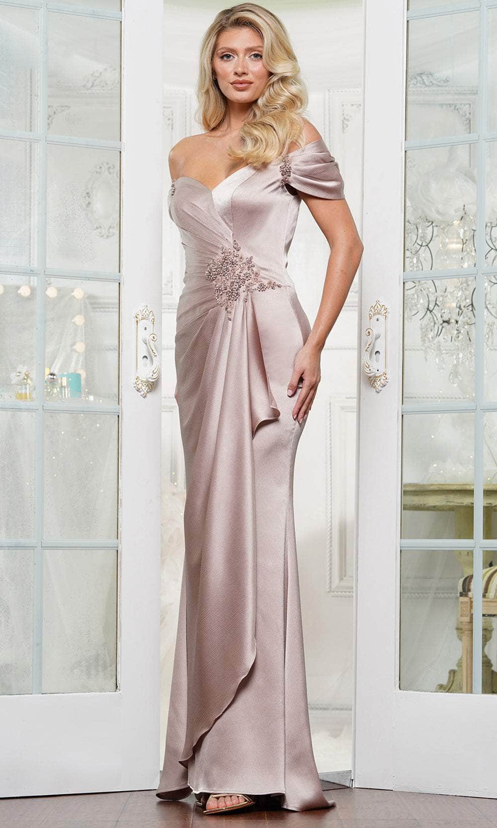 Marsoni by Colors MV1351 - Long Novelty Sheath Dress