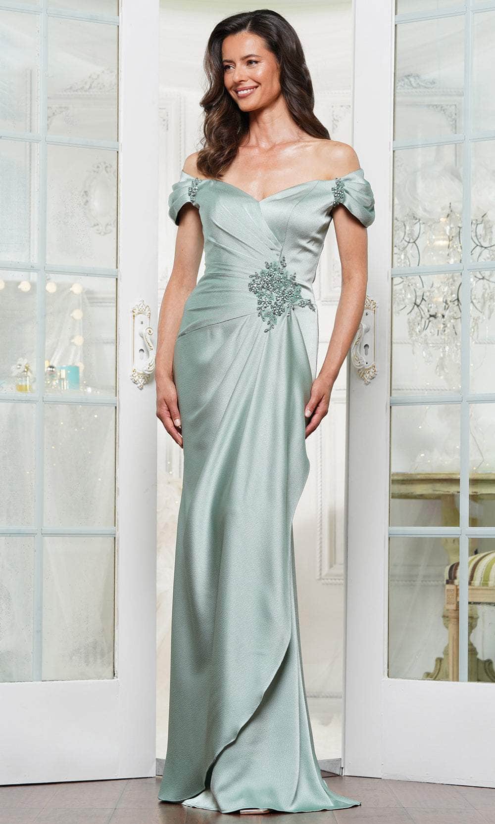 Marsoni by Colors MV1351 - Long Novelty Sheath Dress