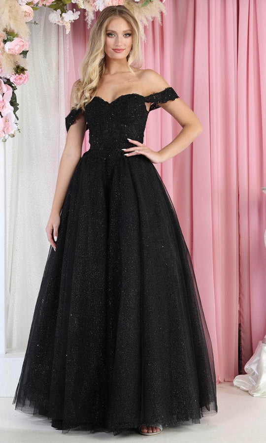 May Queen LK194 - Sweetheart Applique Ballgown