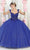 May Queen LK194 - Sweetheart Applique Ballgown Ball Gowns 4 / Royal Blue
