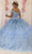 May Queen LK198 - Off Shoulder Glittered Ballgown Quinceanera Dresses