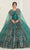 May Queen LK204 - Off Shoulder Applique Ballgown Ball Gowns