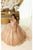 May Queen LK207 - Floral Detailed Ballgown Special Occasion Dress