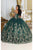 May Queen LK223 - Butterfly Ornate Ballgown Special Occasion Dress