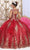 May Queen LK231 - Embroidered Off Shoulder Ballgown Quinceanera Dresses