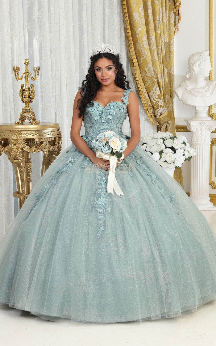 May Queen LK235 - Sweetheart Embellished Ballgown Ball Gowns 4 / Sage