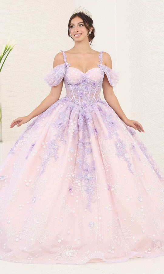 May Queen LK257 - Two-Toned Ballgown