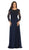May Queen MQ1615B - Illusion Sleeve A-Line Prom Dress Prom Dresses 6XL / Champagne