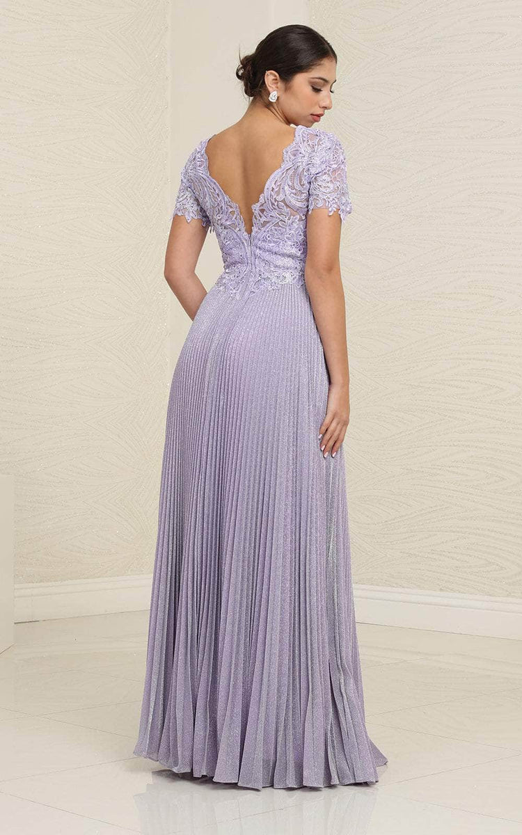 May Queen MQ2143 3/4 Sleeve A-Line Gown