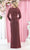 May Queen MQ1924 - V-Neck Glittered Formal Gown Mother of the Bride Dresses