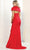 May Queen MQ1928 - Ruched Detailed Sweetheart Neck Evening Dress 12 / Royal