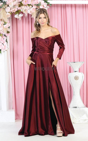 hot pink cocktail dresses May Queen MQ1930