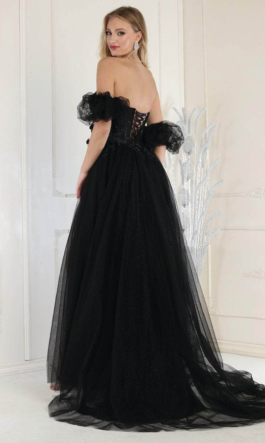 May Queen MQ1961 - Embellished Strapless Ballgown