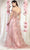 May Queen MQ1975 - Off Shoulder Plunging Enchanting Gown Prom Dresses