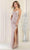 May Queen MQ1989 - V-Neck Sleeveless Evening Dress Evening Dresses 2 / Rosegold