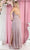 May Queen MQ1989 - V-Neck Sleeveless Evening Dress Evening Dresses