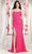 May Queen MQ1991 - Scoop Corset Prom Dress Prom Dresses 2 / Fuchsia