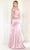 May Queen MQ1997 - Off-Shoulder Ruched Detail Prom Dress Prom Dresses 4 / Mauve