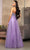 May Queen MQ2011 - Glitter A-Line Prom Dress with Slit Prom Dresses