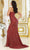 May Queen MQ2035 - Ruched Sequin Evening Dress Prom Dresses