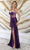 May Queen MQ2052 - Sleek Bustier Prom Dress Prom Dresses 2 / Purple