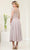 May Queen MQ2057 - Illusion Scoop Tea Length Prom Dress Mother of the Bride Dresses