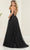 May Queen MQ2064 - Cowl Sweetheart Glitter Prom Gown Prom Dresses