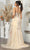 May Queen MQ2072 - Sweetheart Illusion Draped Prom Gown Evening Dresses