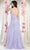May Queen RQ7976 - Sleeveless 3D Embellished Evening Dress Prom Dresses