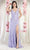 May Queen RQ7976 - Sleeveless 3D Embellished Evening Dress Prom Dresses 4 / Lilac